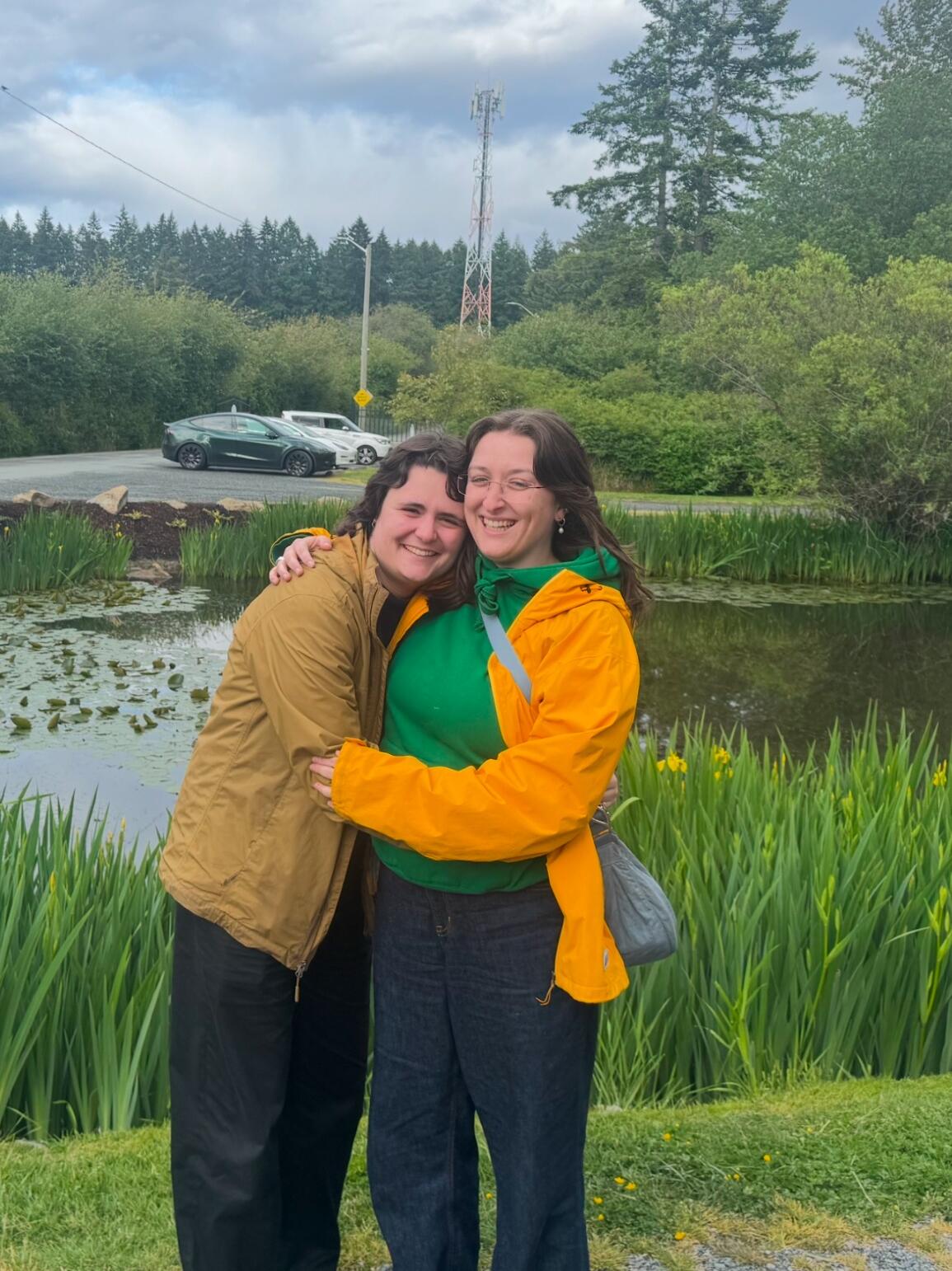 Scouting our wedding venue (this is not the venue but the Crow and Gate pub in Nanaimo everyone should go)
