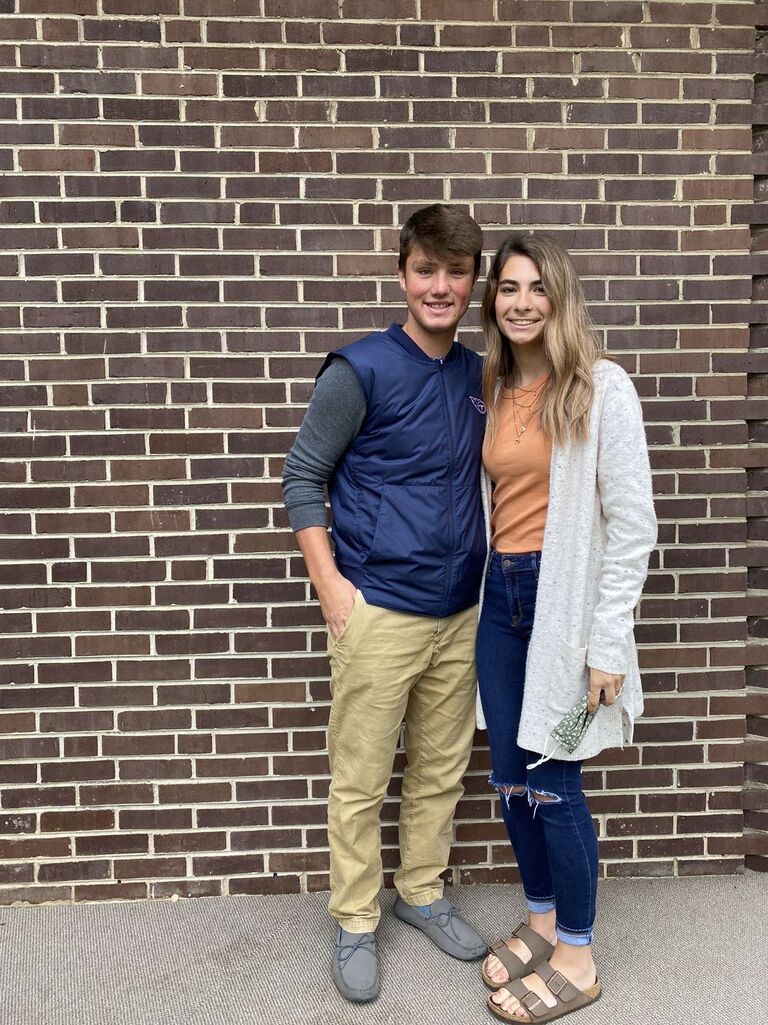 Dylan and Emily continued to hangout and attend church together on Sundays! 