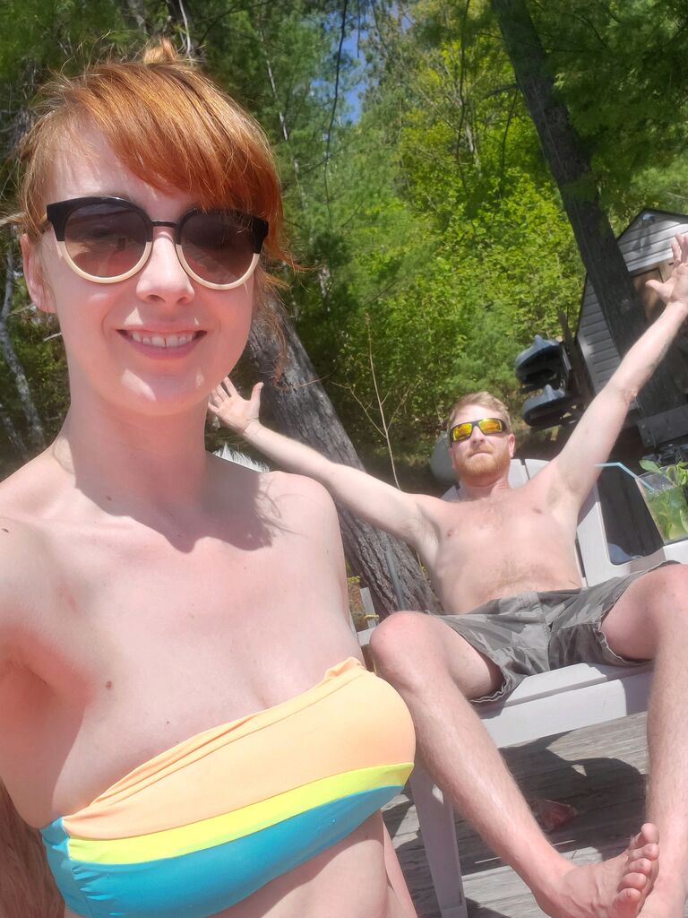 First time to the Walters family cottage together!