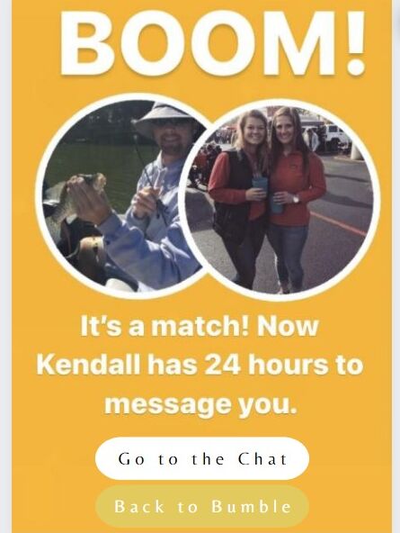The two matched while Matthew was visiting friends and Kendall was going to school at Illinois State University