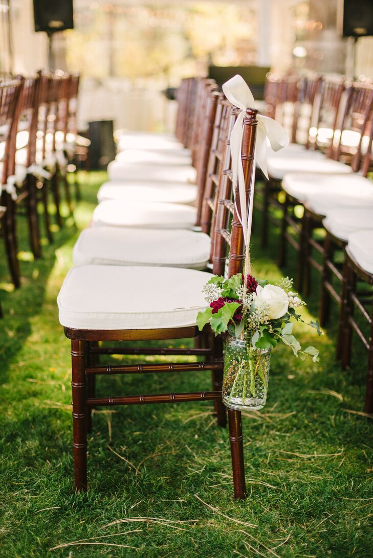 Flower Arrangement Aisle Decoration