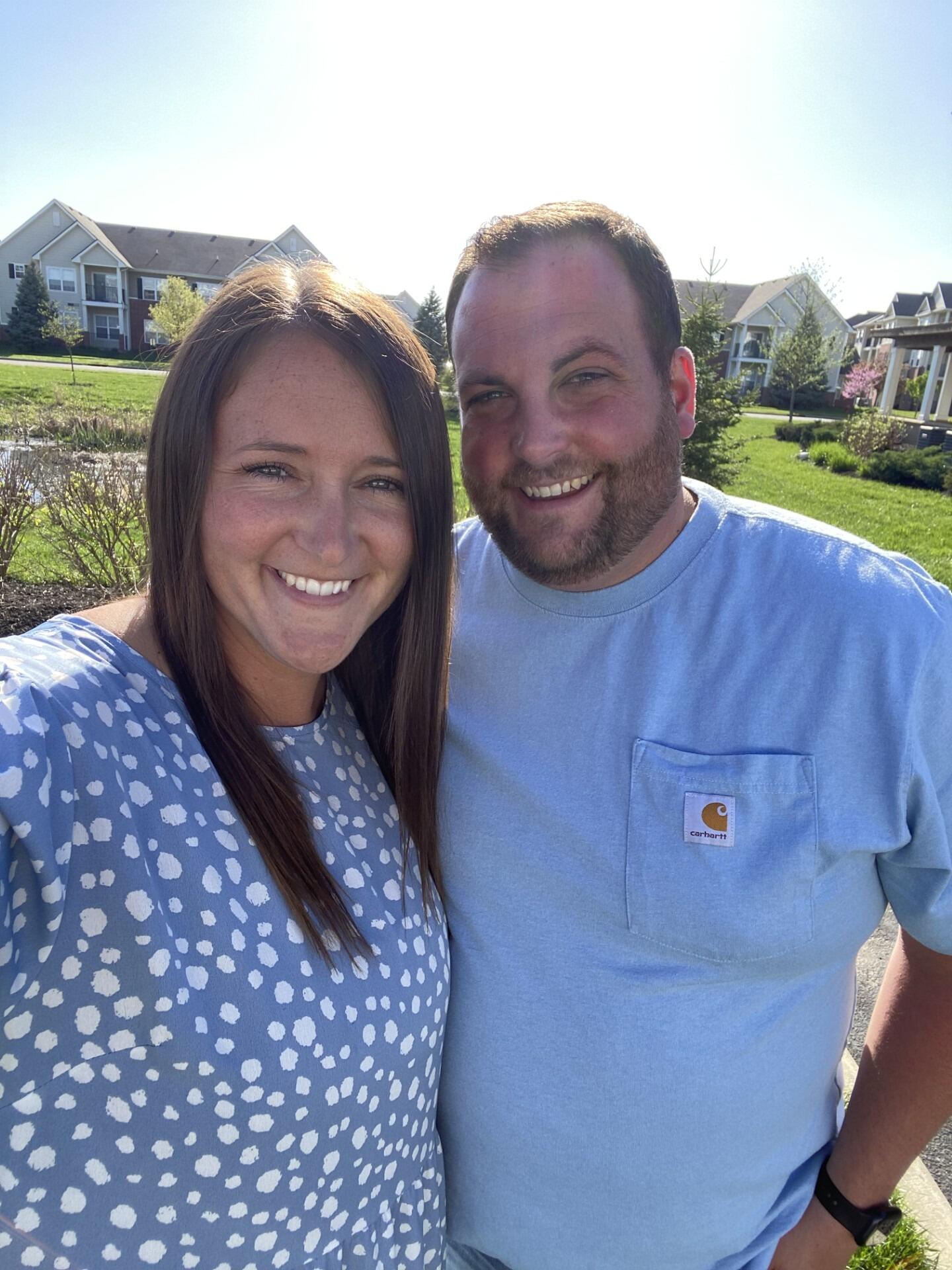 Celebrating Andrew's 32nd birthday together!