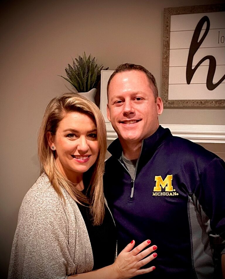 Ringing in the New Year together for the first time!