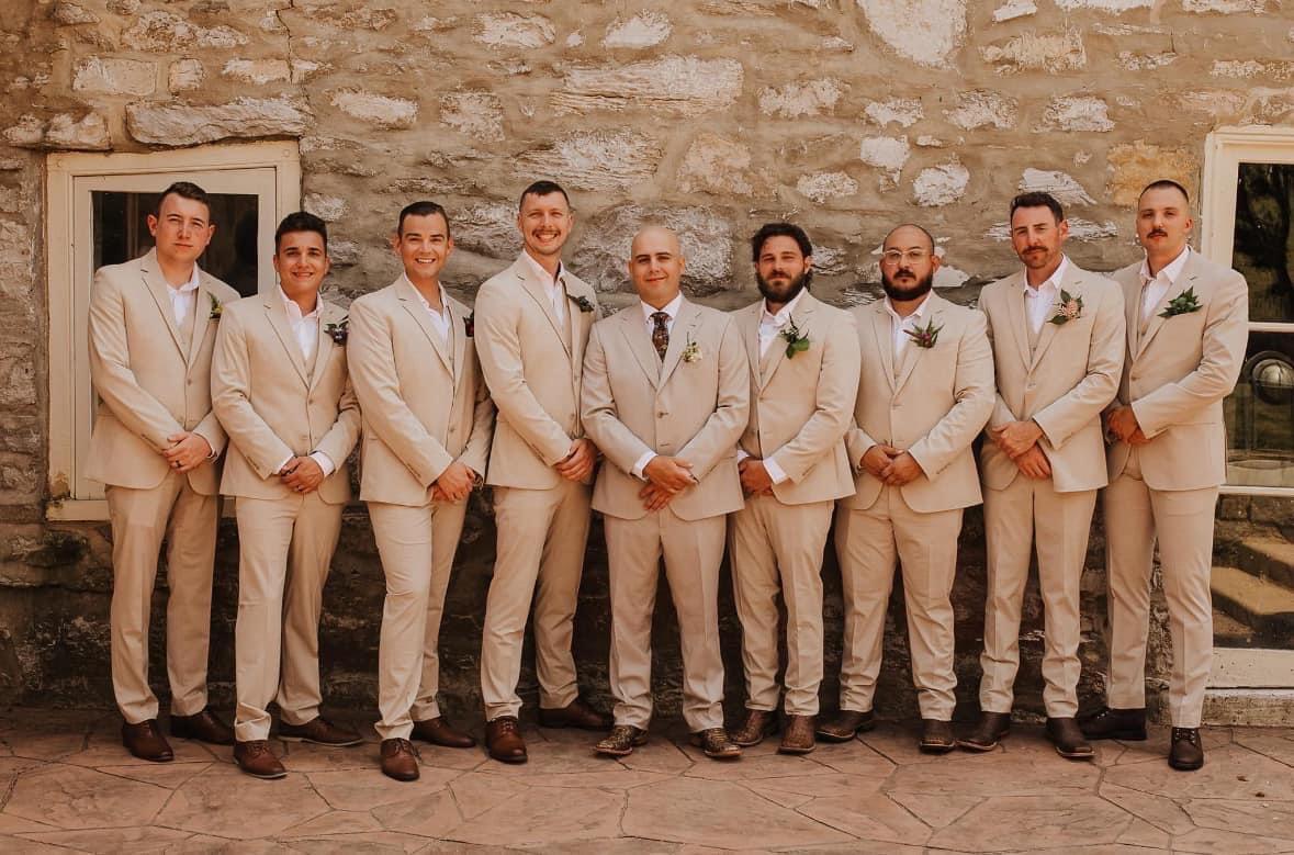 Will & Casey Groomsmen in Luke & Haley Giancola’s wedding. 