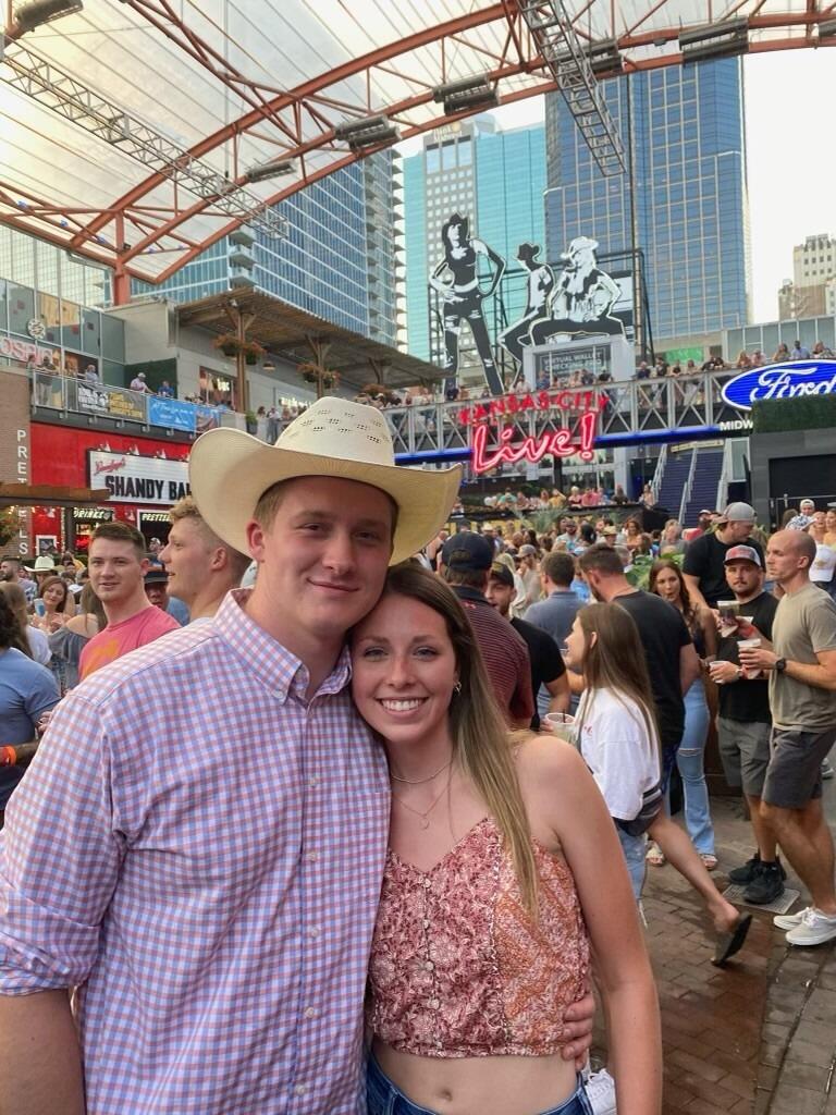 Our first concert together - Midland in KC
