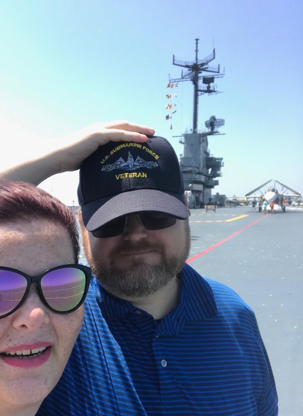 First road trip @ USS Lexington in Corpus Christi, TX.