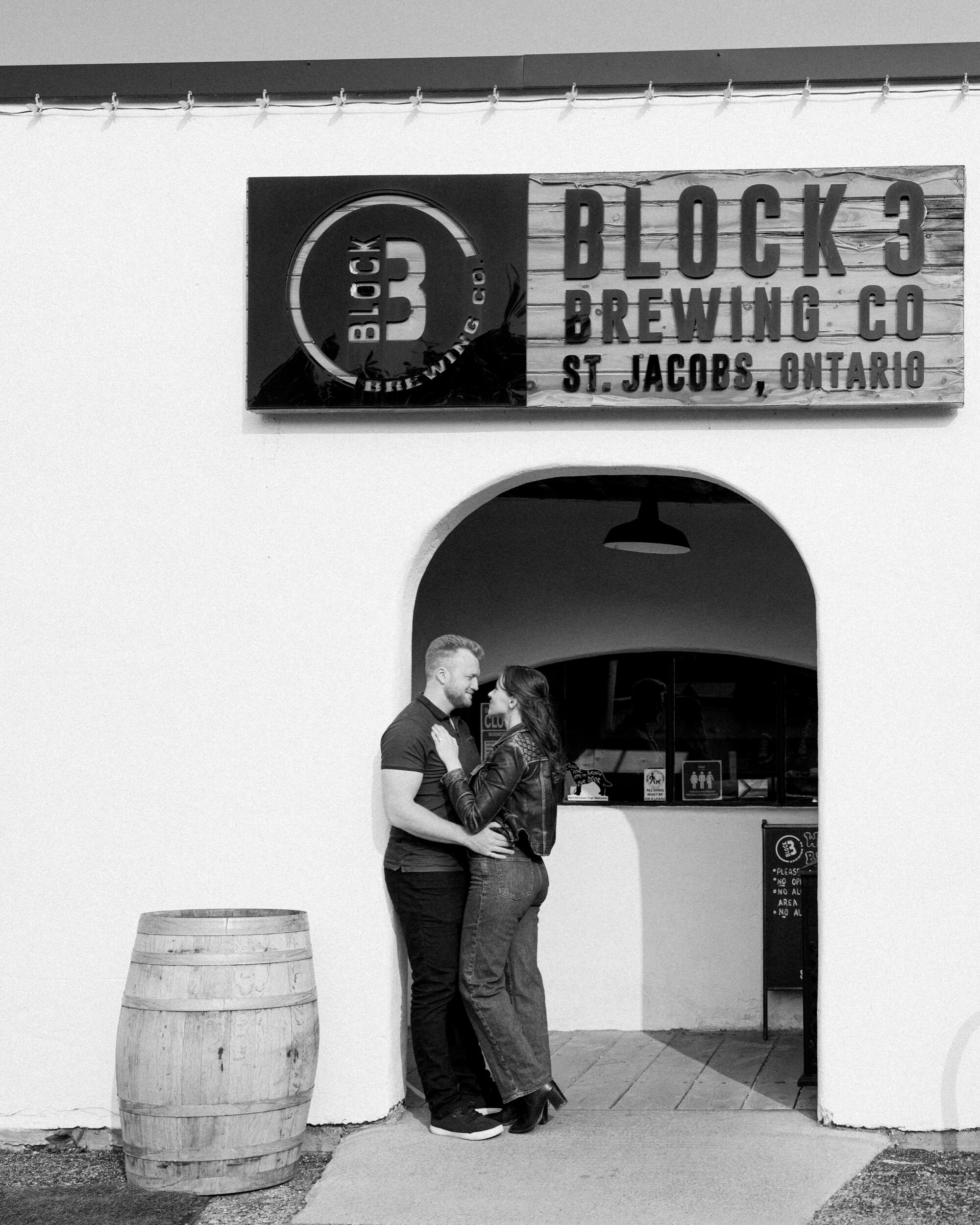 First Date - We met at Block 3 Brewing in St Jacobs and went for a walk and ice cream. 