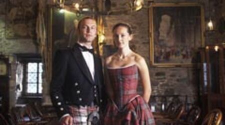 Tartan Wedding Dress Rental