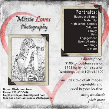 Missie Loves Photography - Photographer - Montrose, MN - Hero Main