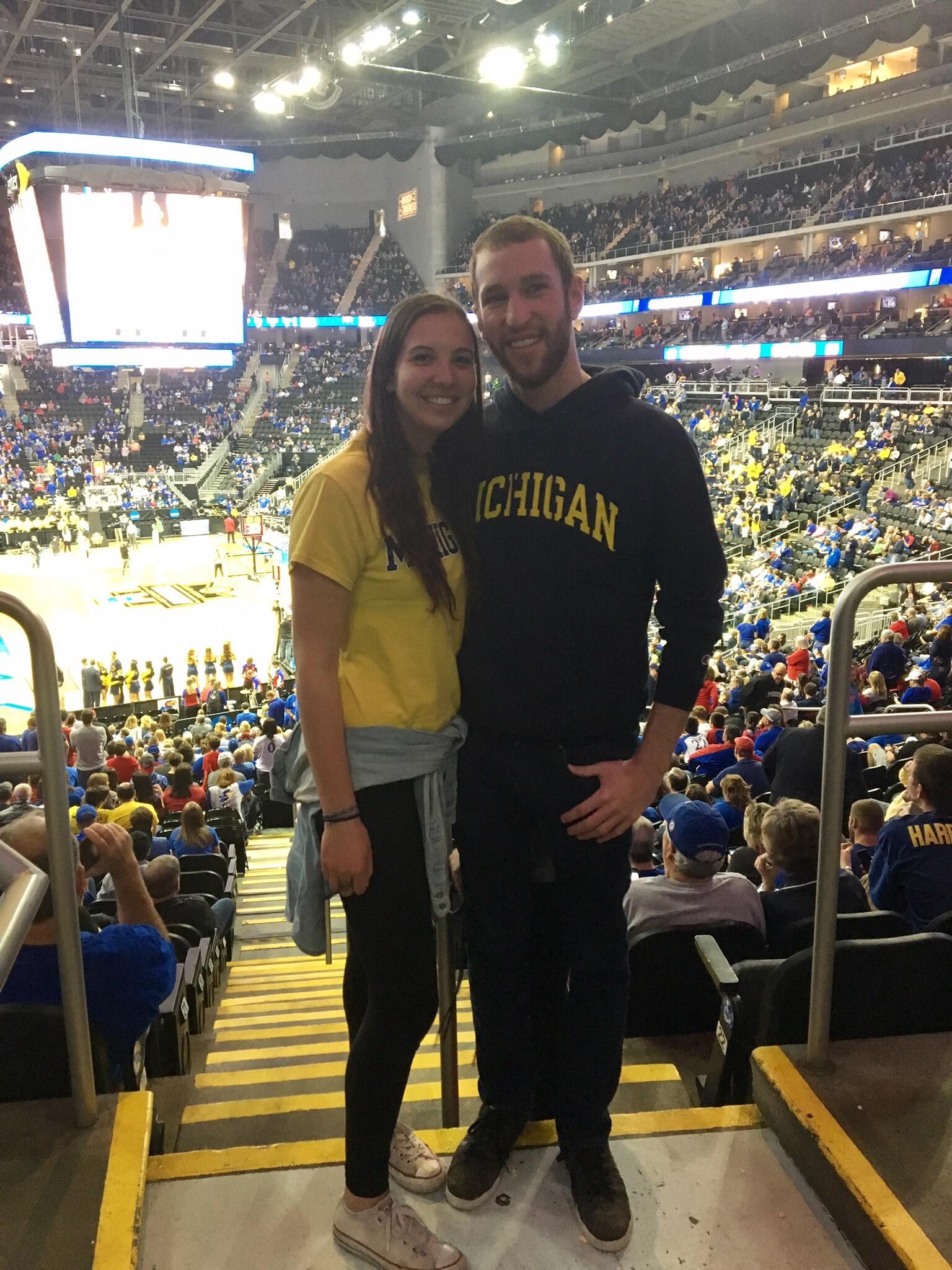 Sweet 16 Michigan basketball game in Kansas City