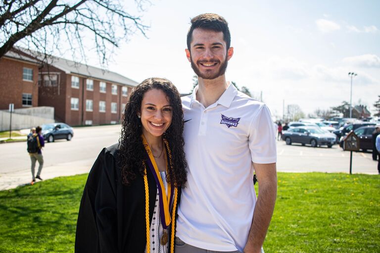 Abby's graduation from Loras