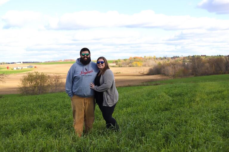 First photo at our future home site!