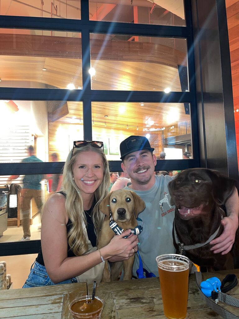 Surprise we're a party of 4! (Welcome Koda)