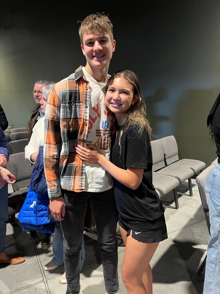 Des got baptized!