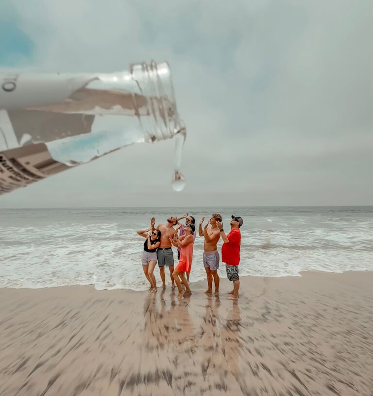 Kathy's creativity enabled the Wolski's to win "best photo" on their annual family vacation. She's quite the catch!