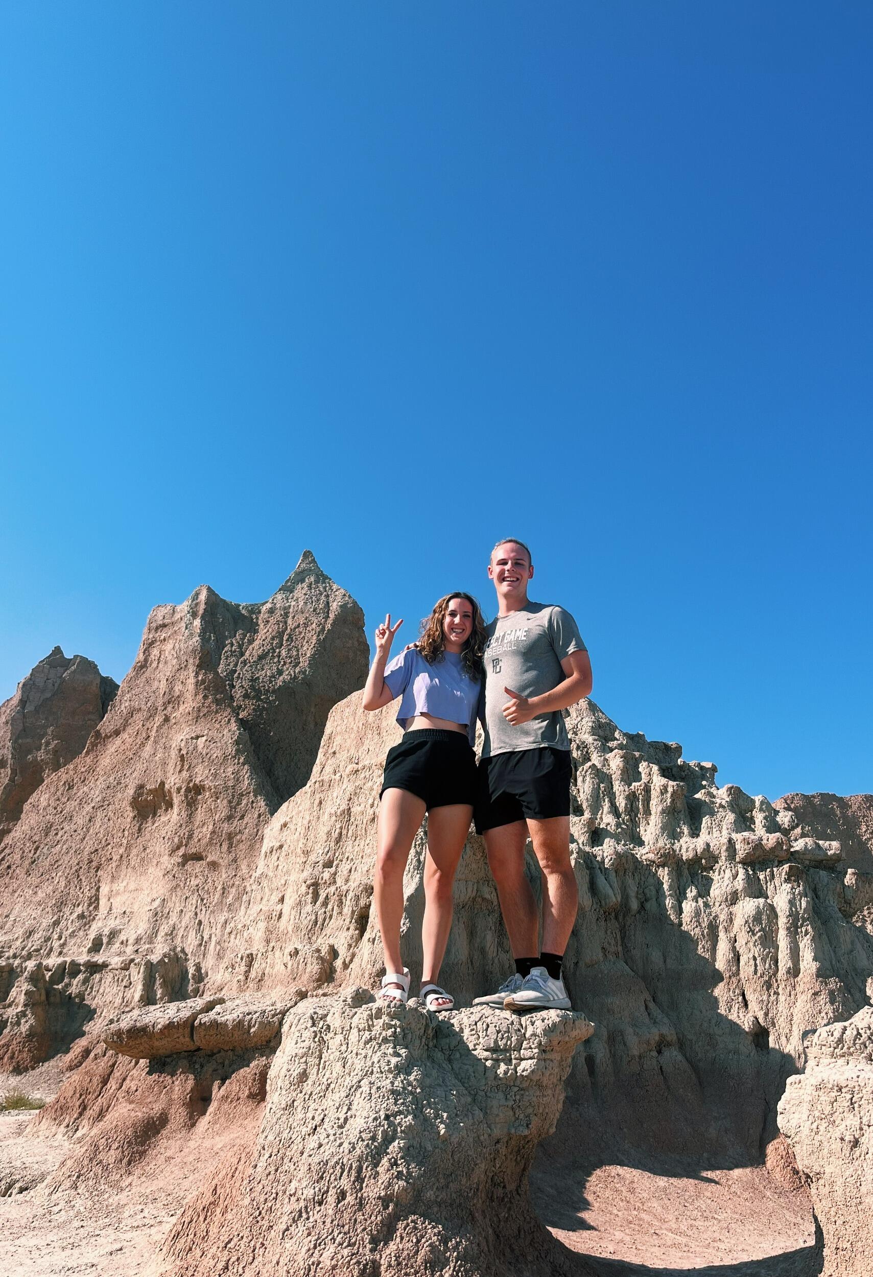 We spent time together exploring the Black hills, this is when we realized how much we enjoyed traveling.