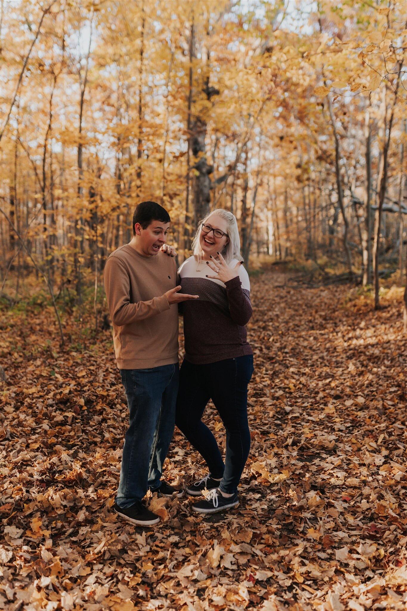 Life just got a little more sparkly, and ENGAGED sure does have a ring to it!