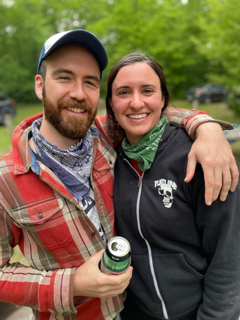 Midwest camping with new friends