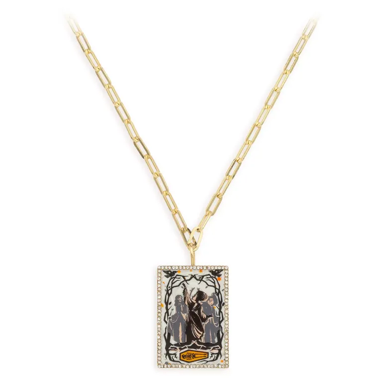 Hocus Pocus Dog Tag Necklace for bachelorette party favor