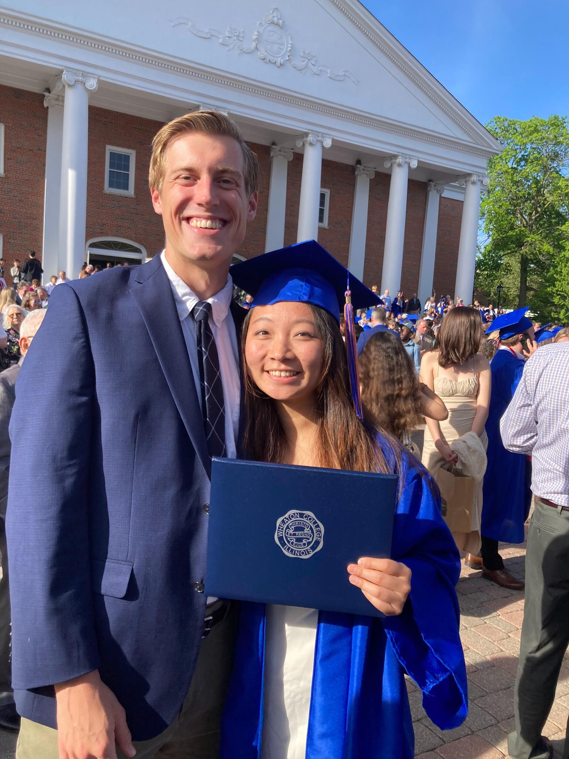 Sally's graduation from Wheaton!! 