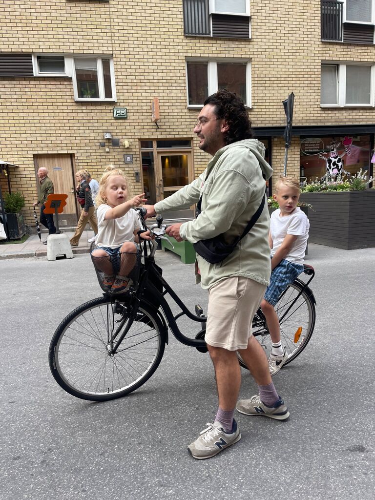 Followed with a week in Stockholm