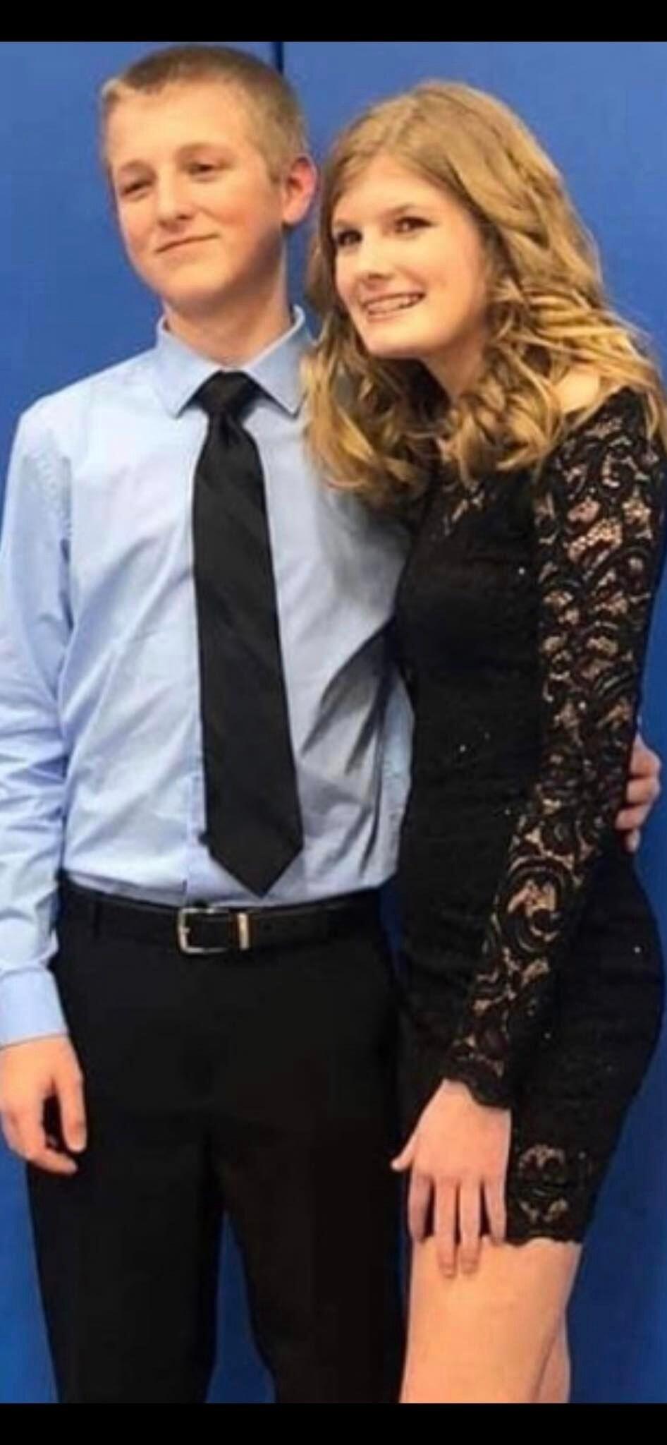 First homecoming together before we were dating.