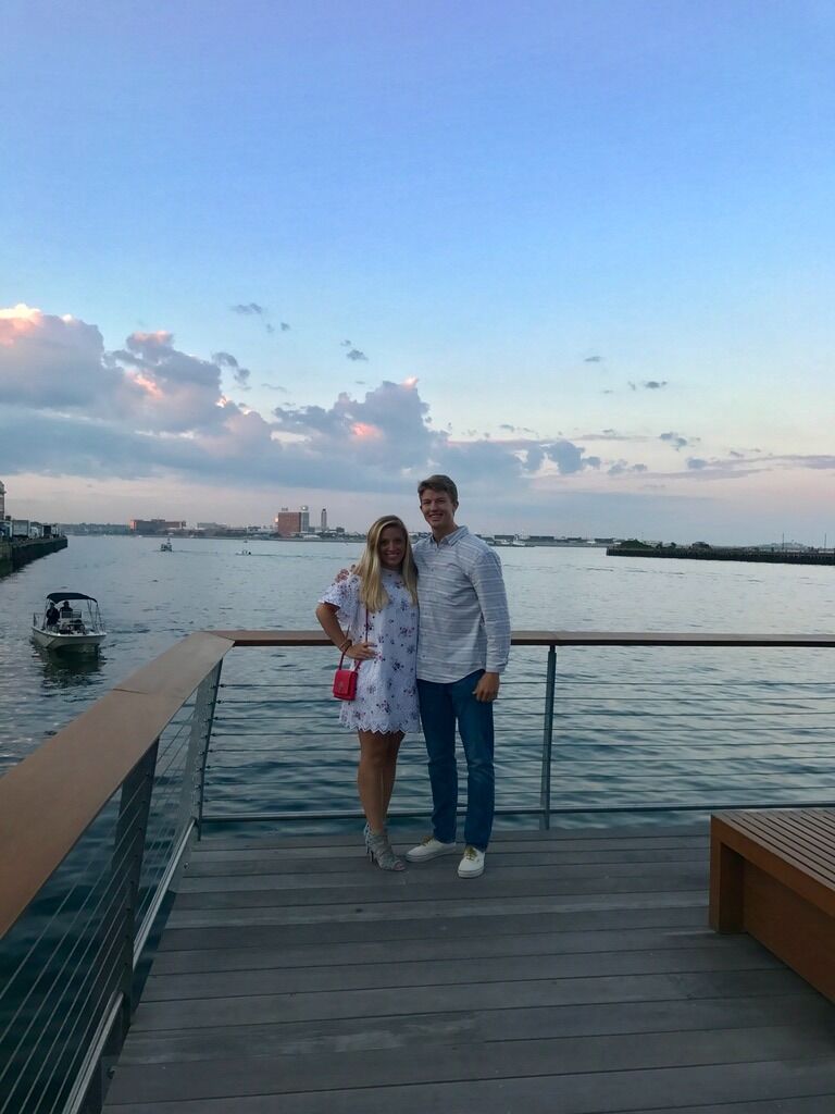 First date in Boston where Matt asked Paige to be his girlfriend!