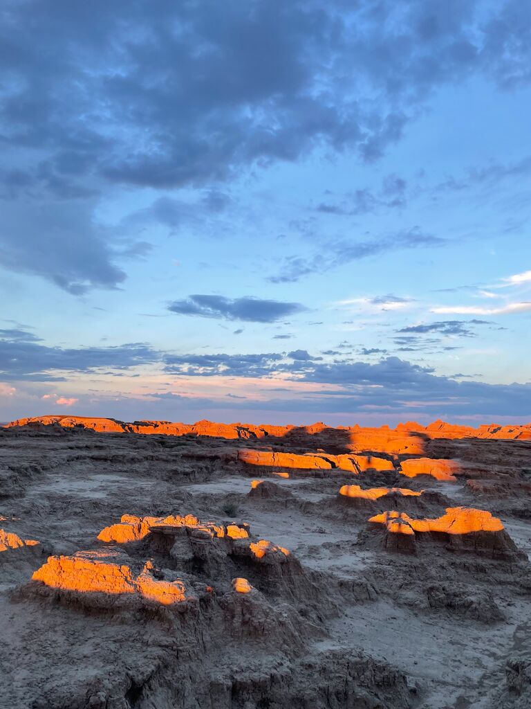We took a road trip from Bozeman to Chicago, stopping in Yellowstone, the Badlands, and the Wisconsin Dells.