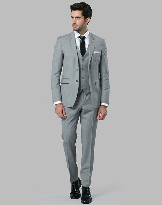 gray tuxedo suit