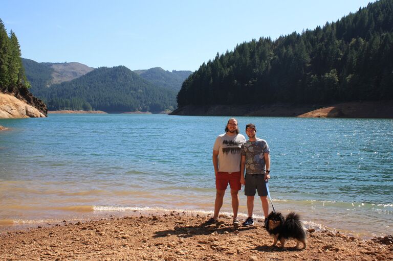 Green Peter Lake Family Portrait