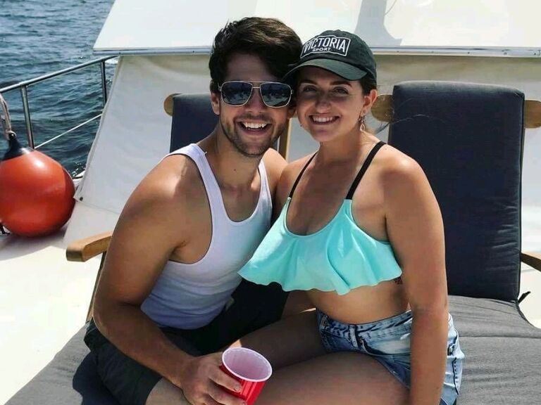 Justin tells Victoria 'I love you' for the first time on a family friend's boat in Sandy Hook