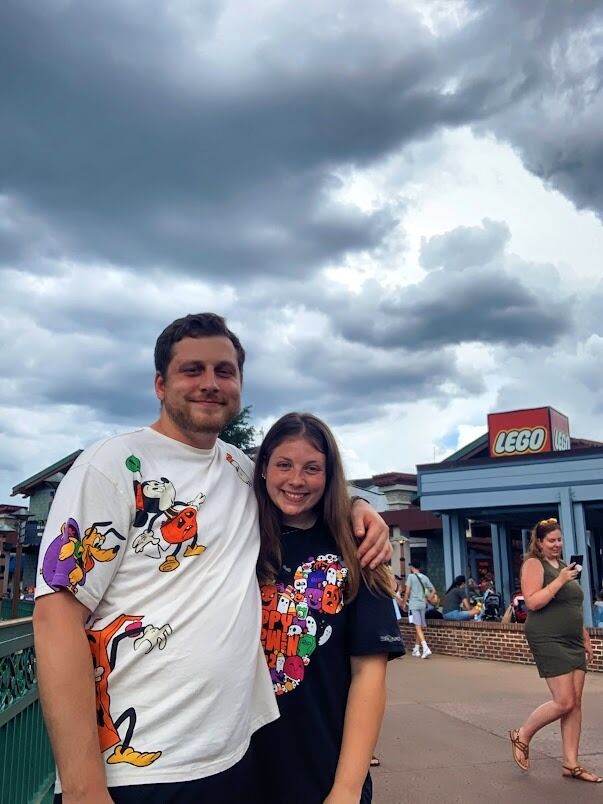 In August, we took a trip back to Disney World! We were so excited to be there and finally do Disney ENGAGED! 