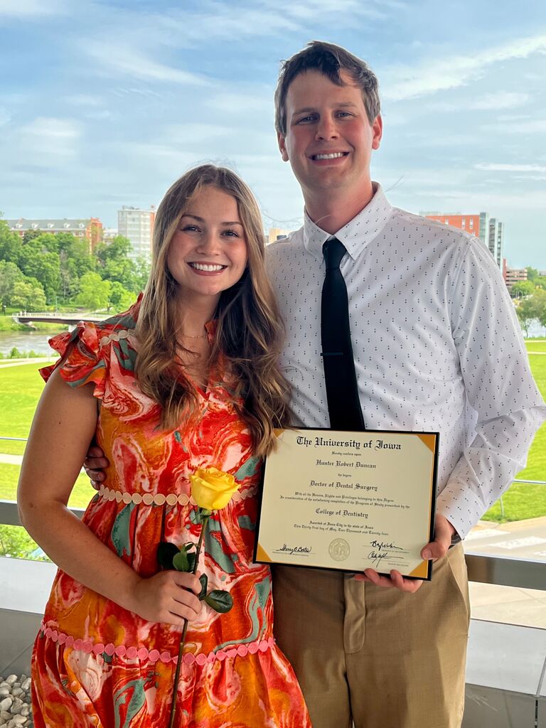 Hunter graduated dental school! Officially a Doctor of Dental Surgery. Avery then started dental school in August! 
