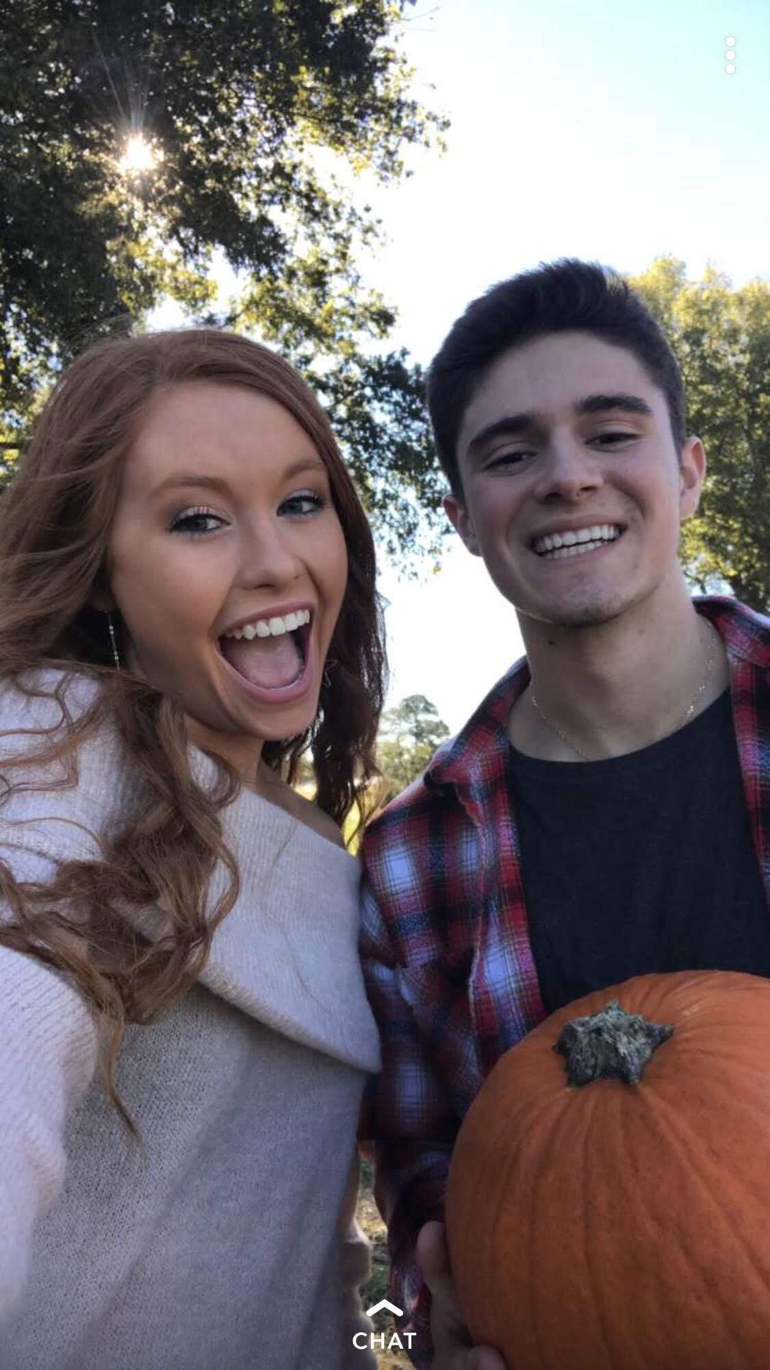 Our first date at the Pumpkin Patch