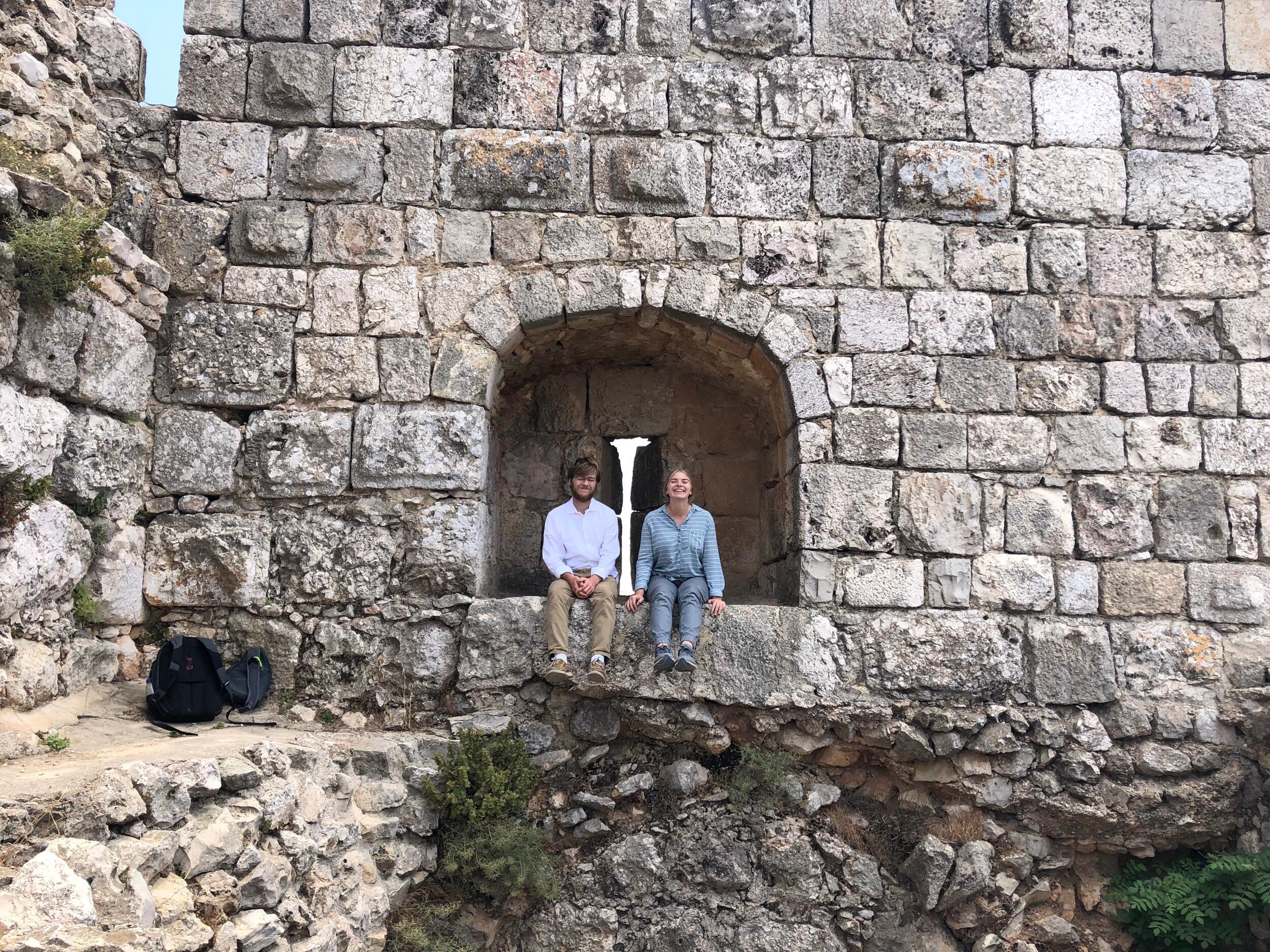 In the Middle East for Megan's second time and Josh's third -- shortly before Megan's 21st birthday