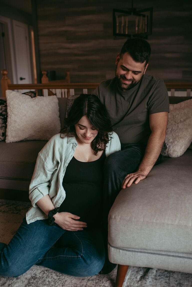Our maternity photoshoot.