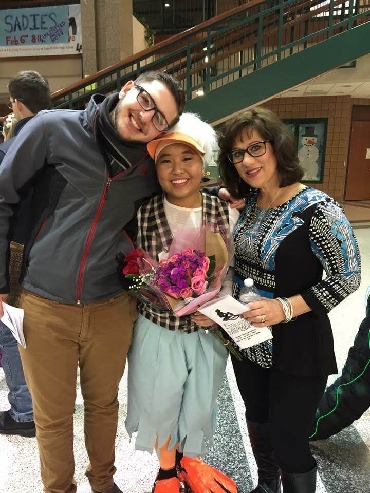 During her Junior High School Musical, Riley was Kylee's biggest fan (or close second to her mom). She played Scuttle in Lake Fenton's The Little Mermaid. Riley celebrated her opening night with a seashell charm for her Pandora bracelet.