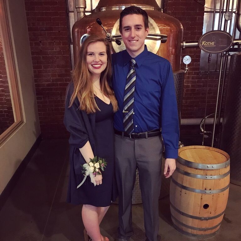 Julia's brother's wedding - 1 month of dating