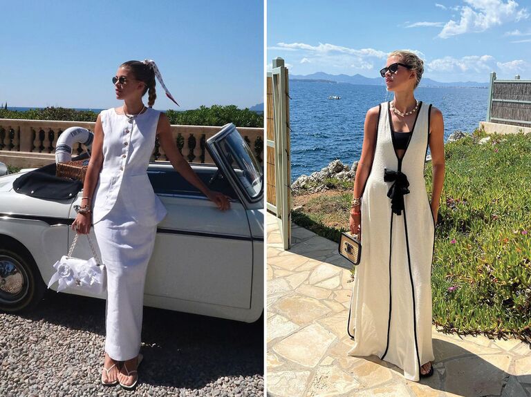 Sofia Richie's wedding weekend outfits in France