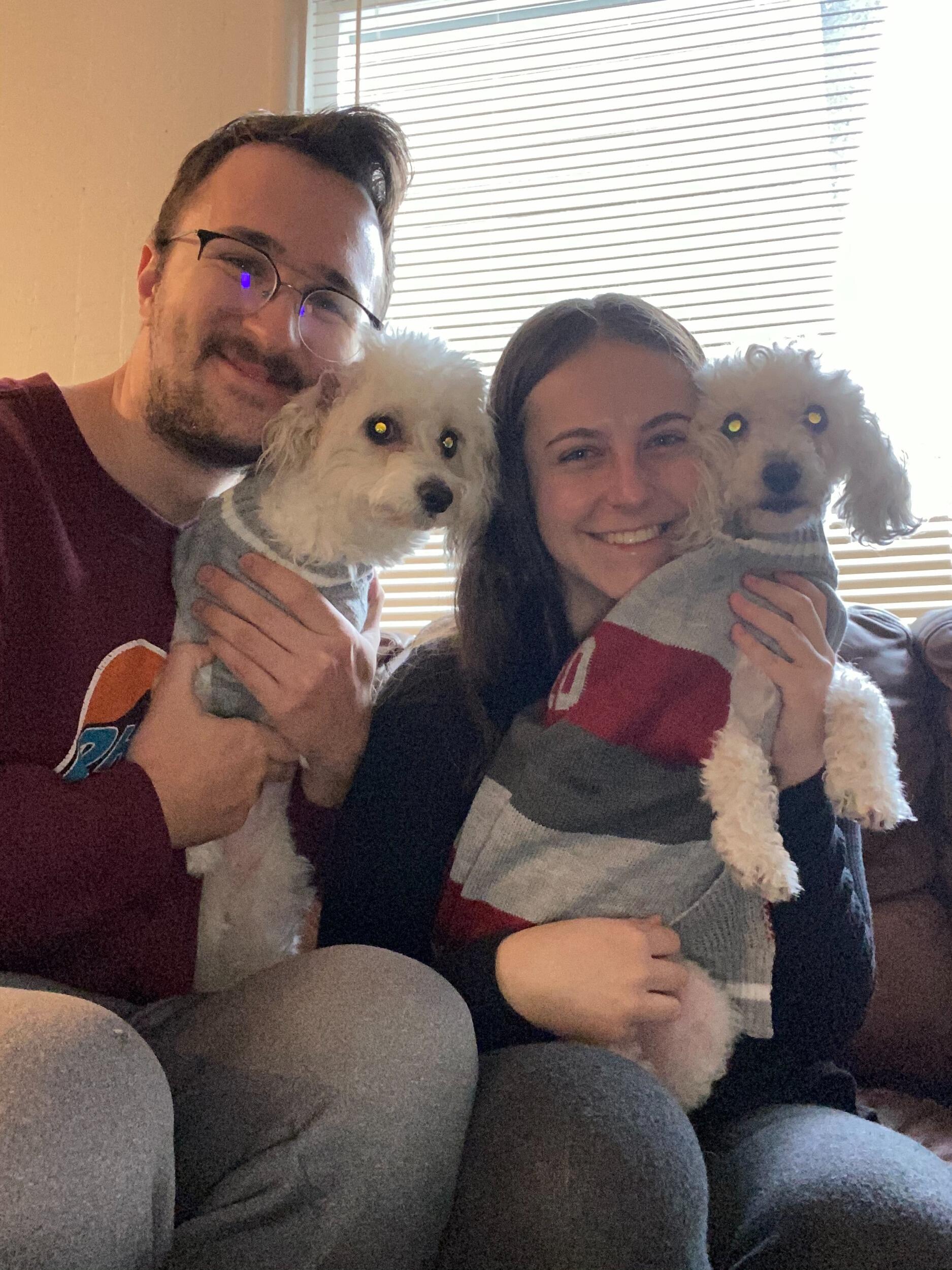 Our first xmas family photo.