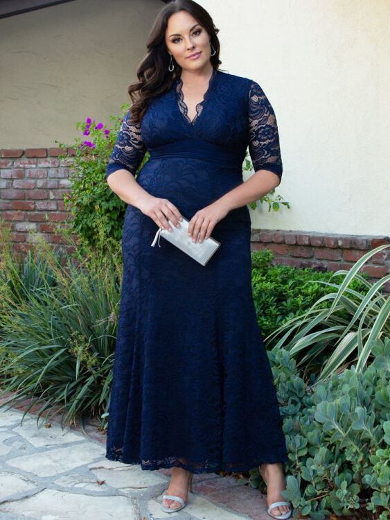 Black tie plus size cheap gowns