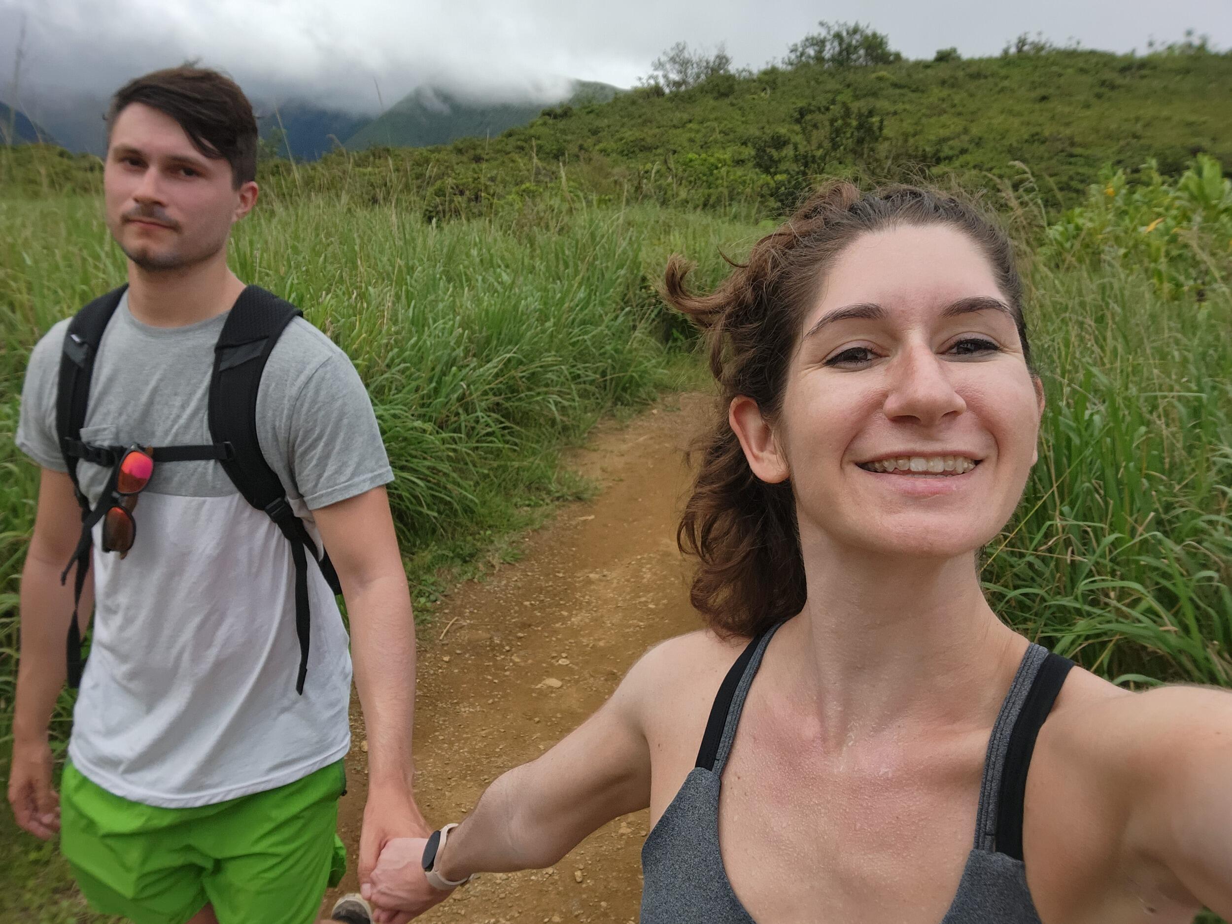 This was Jake and Amanda's 2nd ever hike together! 