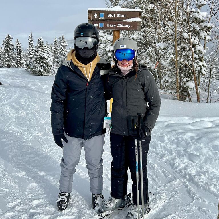 When we went on our first getaway together