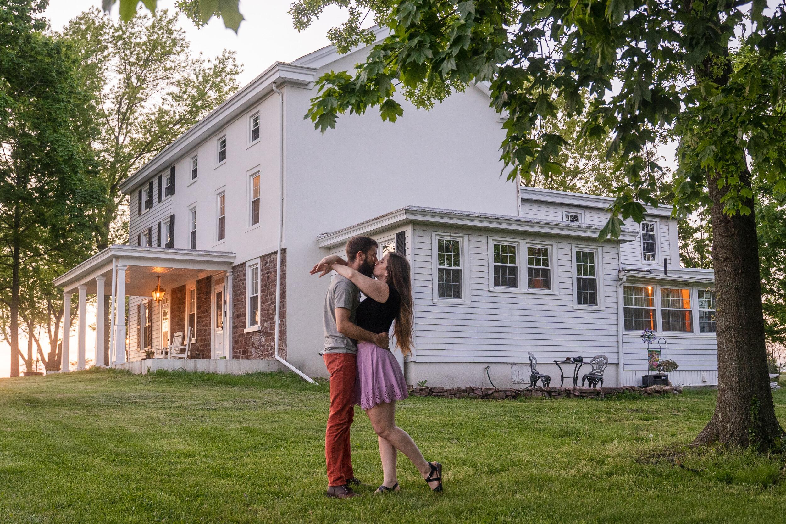 We didn’t realize it then, but buying a house and starting a business together was our unofficial marriage. We were all in!