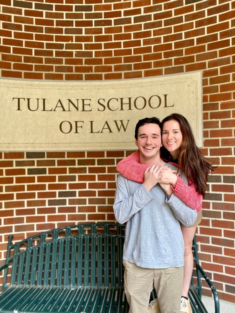 Last day of in-person classes at Tulane Law (thanks, COVID-19)! 