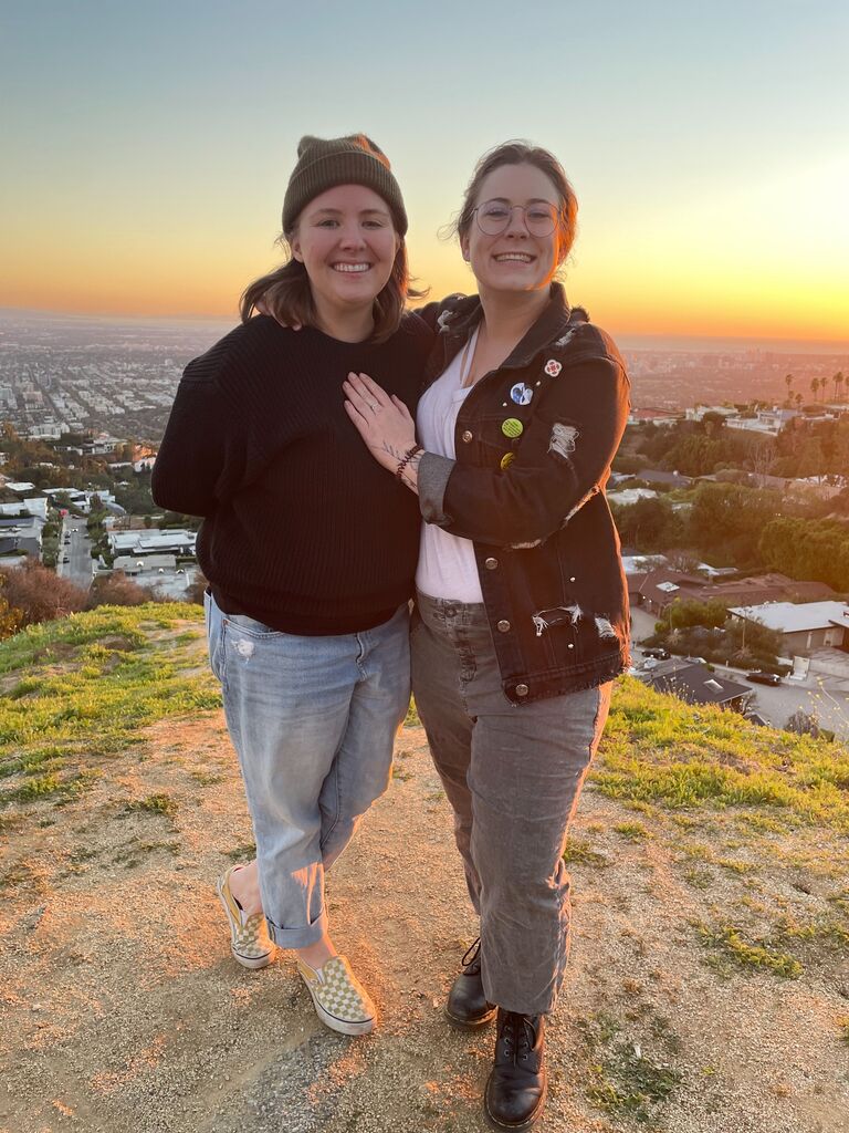 Moved to California together.