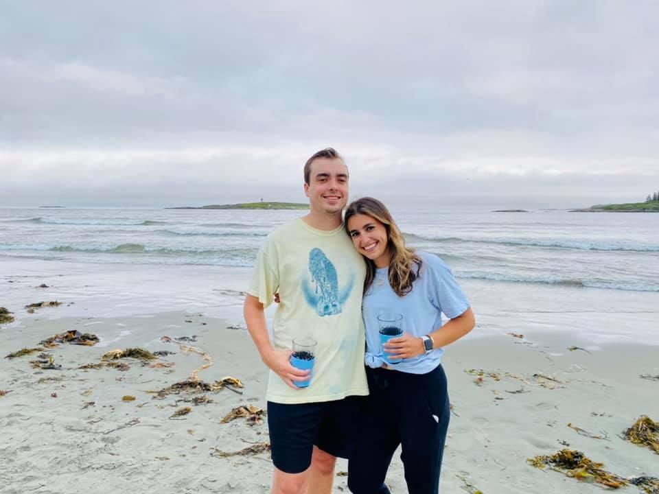 First trip to Maine together! 