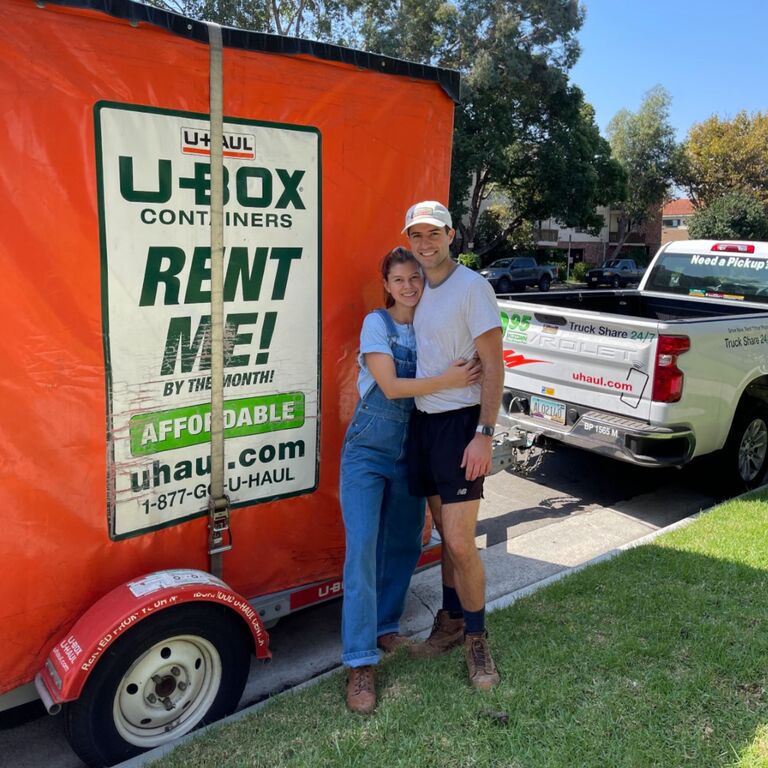 Chuck's New York office finally lets him go fully remote and he moves across the country to be with Sydney.  It was a dream come true! 