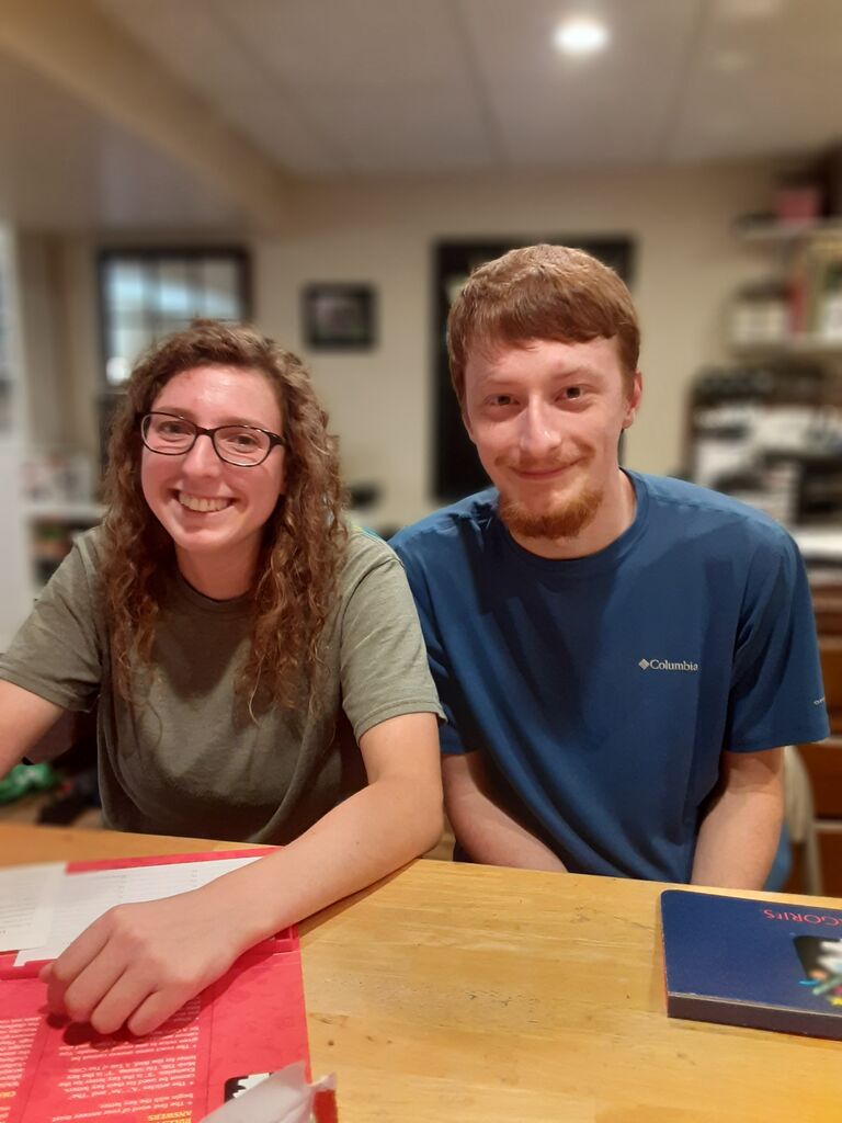 First picture of them both within a 5ft radius of each other.