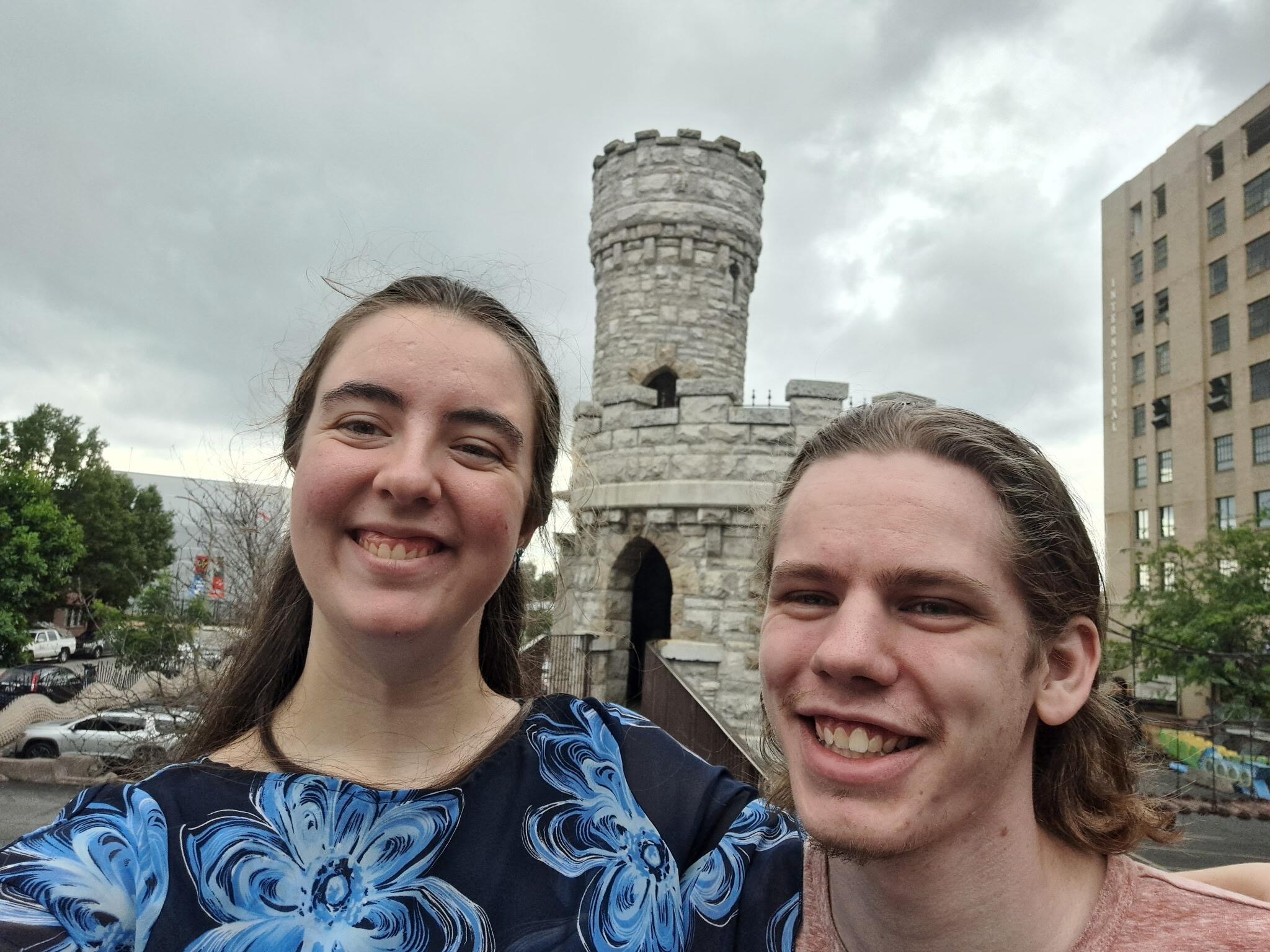 Visiting the City Museum in St. Louis while on a trip to see Alice's family.